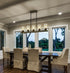 Farmhouse 5-light Black Chandelier Light Fixtures For Dinning Room Island Kitchen